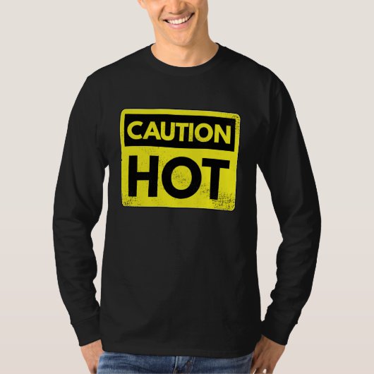 T-shirt Attention chaud (Devant)
