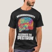 T-shirt Attention Deficit Disorder Hyperactivity Neurodive (Devant)