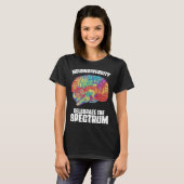 T-shirt Attention Deficit Disorder Hyperactivity Neurodive (Devant entier)
