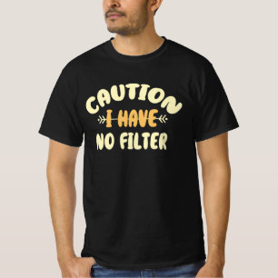 T-shirt Attention, je n'ai pas de Filet