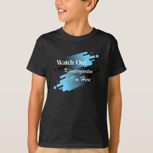T-shirt "Attention, maternelle, j'arrive !"