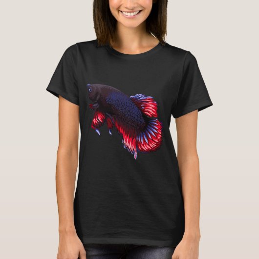 T-SHIRT ATTENTION PÊCHE (Devant)