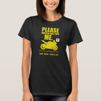 T-shirt Attention - Sensibilisation moto 2013