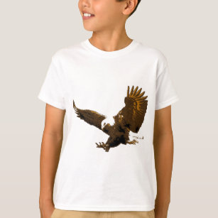 T-shirt Atterrissage d'aigle à tête blanche