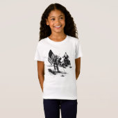 T-Shirt Atterrissage de la lune (Devant entier)