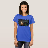 T-shirt Atterrissage de la Lune russe (Devant entier)