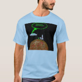 T-shirt atterrissage de mars (Devant)