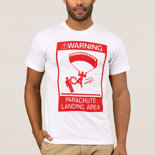 T-shirt Atterrissage de parachute (Devant)