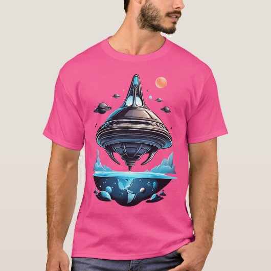T-shirt Atterrissage Ufo (Devant)