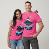 T-shirt Atterrissage Ufo (Unisexe)
