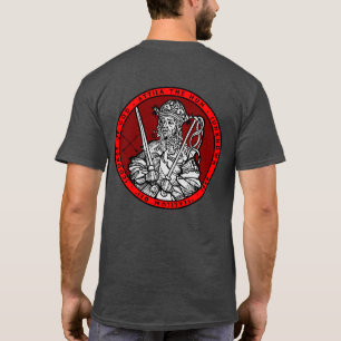 T-shirt Attila la chemise de joint de portrait d'hun