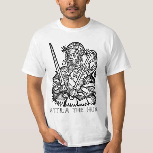 T-shirt Attila l'hun (Devant)