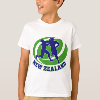T-shirt Attirail de joueur de rugby défendant la Nouvelle
