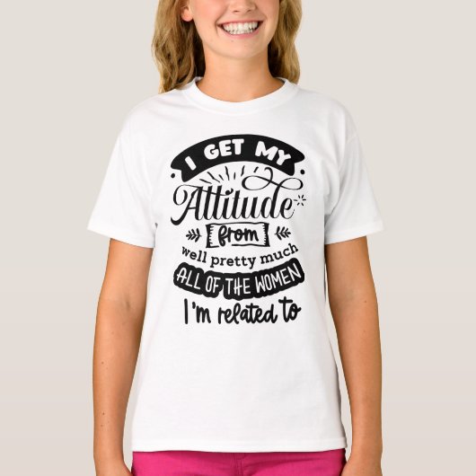 T-shirt Attitude (Devant)