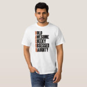 T-shirt Attitude Bacon (Devant entier)