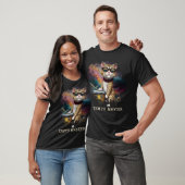 T-shirt *~* Attitude Cool Cat DRUMMER AP91 Percussionniste (Unisexe)