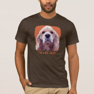 T-shirt Attitude de cocker "je suis un peu suffisant ! "