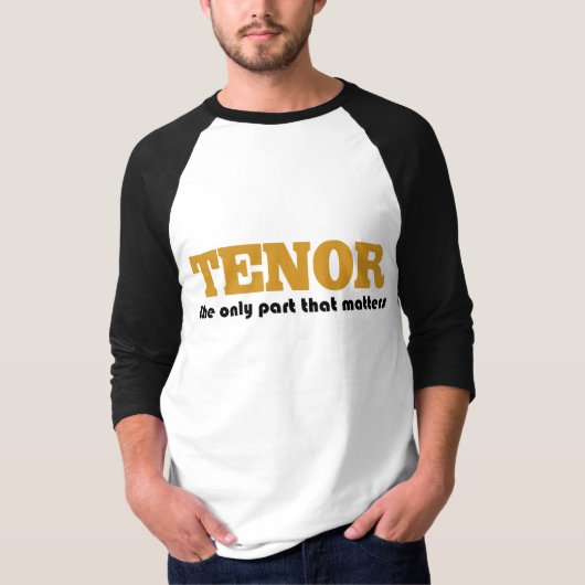 T-shirt Attitude de tenor (Devant)