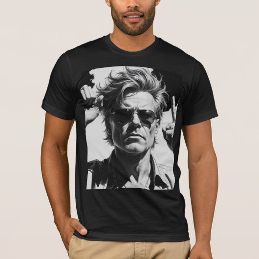 T-shirt Attitude défavorable (Devant)