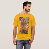T-shirt Attitude Fourrure-Tastic : Sassy Paws Chien T-shir (Devant entier)