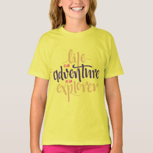 T-shirt Attitude, Peur, Citation de vie Motivation Confian
