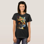 T-shirt Attitude Sur Le Point, Restez Pawsitive (Devant entier)