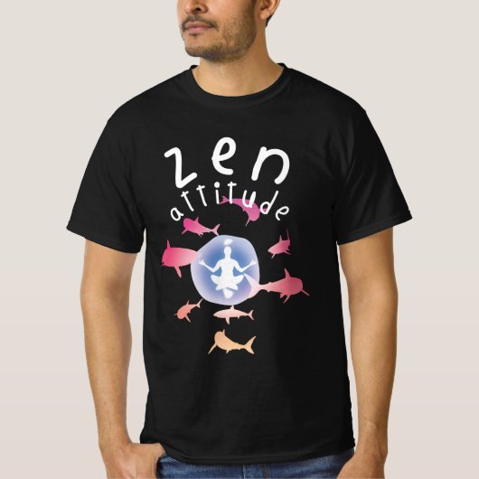 T-shirt Attitude zen (Devant)