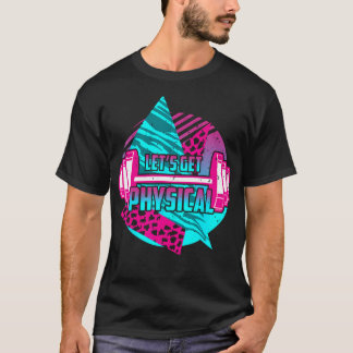T-shirt Attractions Physiques - Fitness Fitness 80'S