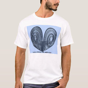T-shirt Attractor de Lorenz avec le selle-foyer