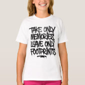 T-shirt Attrape les vols, pas les sentiments Citation graf (Devant)