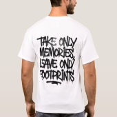 T-shirt Attrape les vols, pas les sentiments Citation graf (Dos)