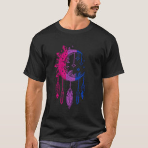 T-shirt Attrape-rêve de la fierté Bi de Mystic Moon & Cris