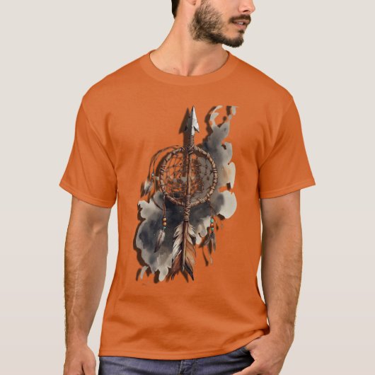 T-shirt Attrape-rêves fléché (Devant)