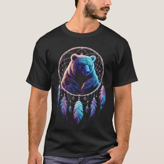 T-shirt Attrape-rêves ours 26 (Devant)