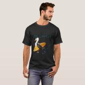 T-shirt Attrape Une Vague Surf Surf Seagull Surfer Tshi (Devant entier)