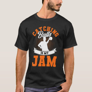 T-shirt Attraper des balles est ma jam Gaga Ball Dodgeball