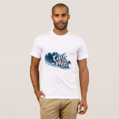 T-shirt Attraper la vague (Devant entier)