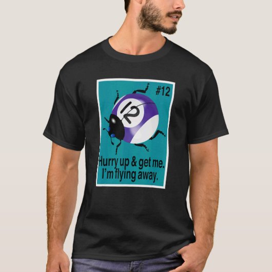 T-shirt Attraper les coccinelles (Devant)