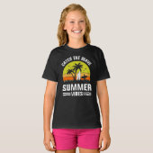 T-shirt Attrapez la vague Vibe estivale-64193 (Devant entier)