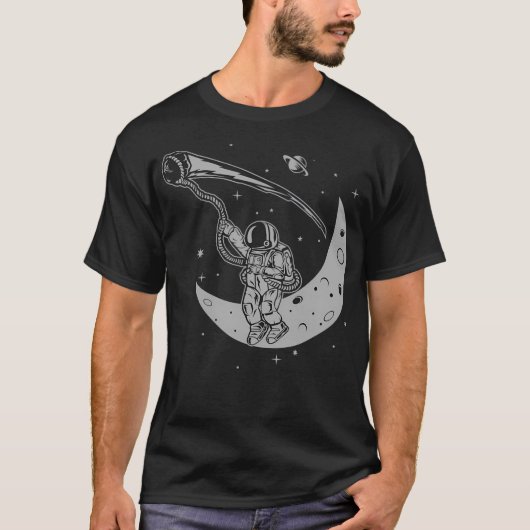 T-shirt Attrapez L'Illustration Falling Star Funny (Devant)
