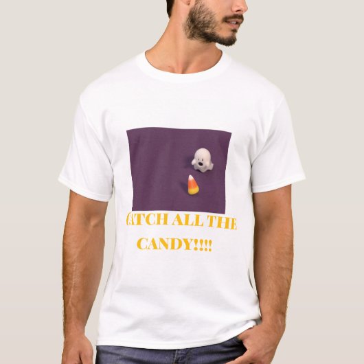 T-shirt Attrapez tous les bonbons (Devant)