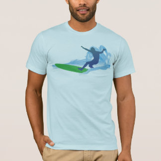 T-shirt Attrapez une vague Ver 2