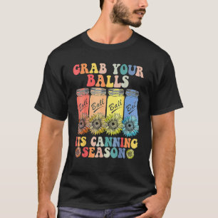 T-shirt Attrapez Vos Boules Sa Saison De Canning Hippie