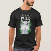 T-shirt Attrapons Wild Zoo Animaux Safari Party au zoo (Devant)