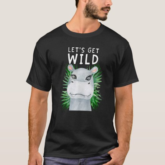 T-shirt Attrapons Wild Zoo Animaux Safari Party au zoo (Devant)