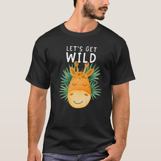 T-shirt Attrapons Wild Zoo Animaux Safari Party au zoo (Devant)