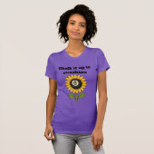 T-shirt Attribuez-le à l'ensoleillement (Devant entier)