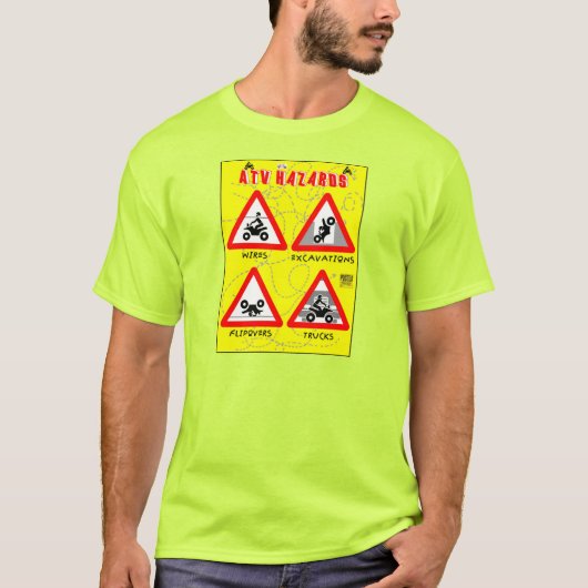 T-shirt ATV Hazards (Devant)