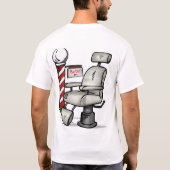 T-shirt Au Barber Shop (Dos)