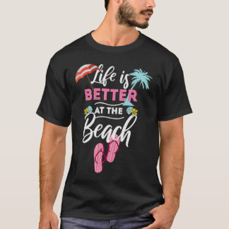 T-shirt Au Beach Womens Beach Vacances